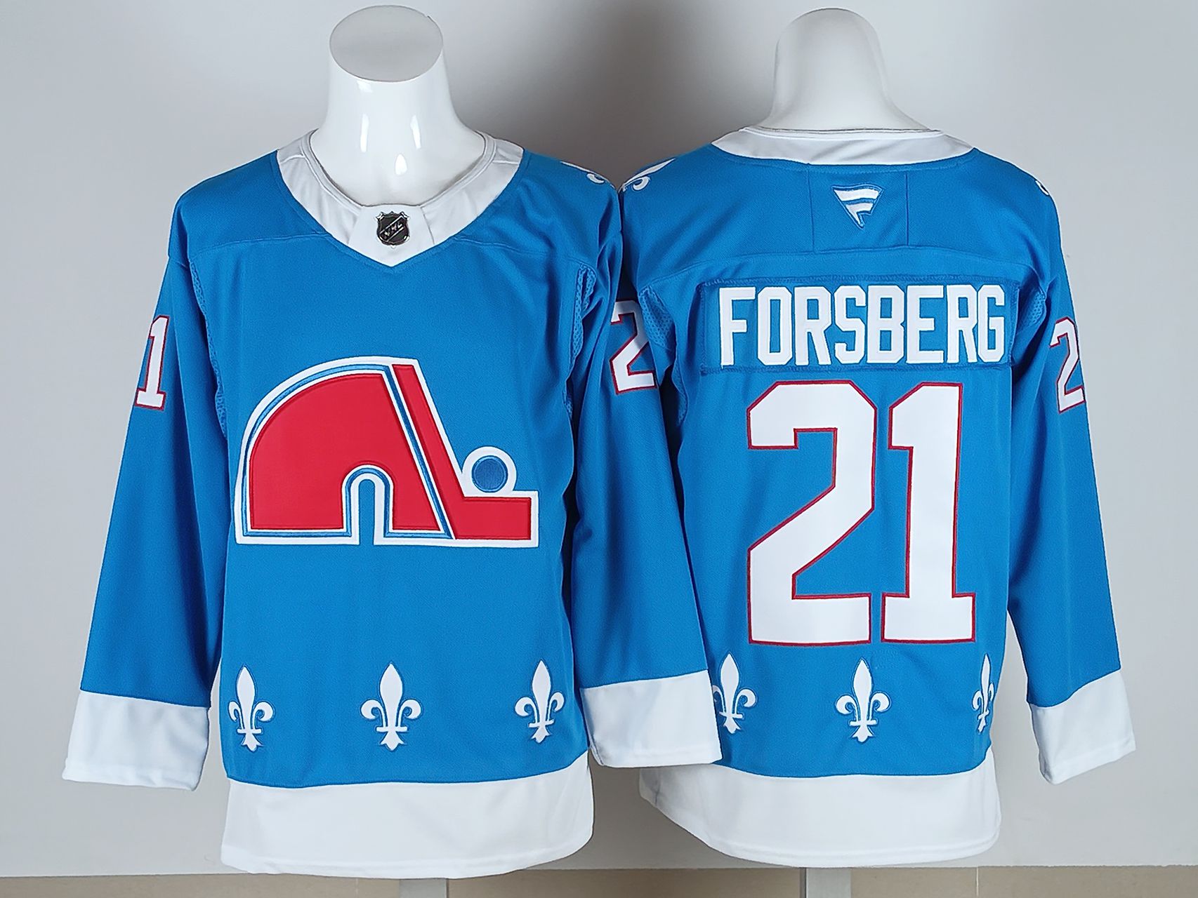 Men 2026 Colorado Avalanche #21 Forsberg Light Blue NHL Jersey style 01